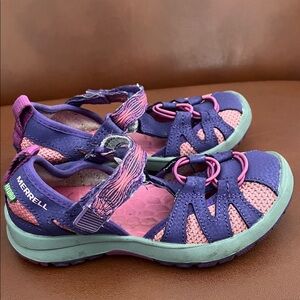 Merrell Kids' Purple and Pink Hydro Hiker Sandals